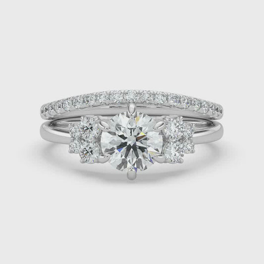 1.80 TW 1.17 CTS Diamond Ring