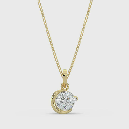 Diamond Pendant 0.35 cts TW 18k Gold