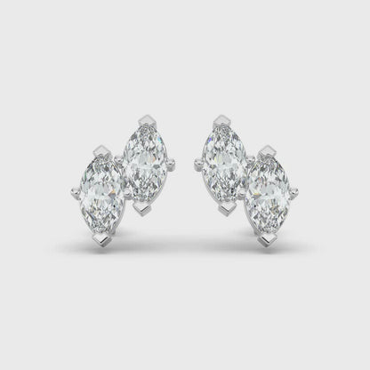 1.97 ct Marquise Diamond Earring TW